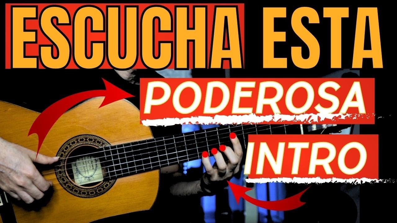 APRENDE esta PODEROSA INTRO de GUITARRA FLAMENCA