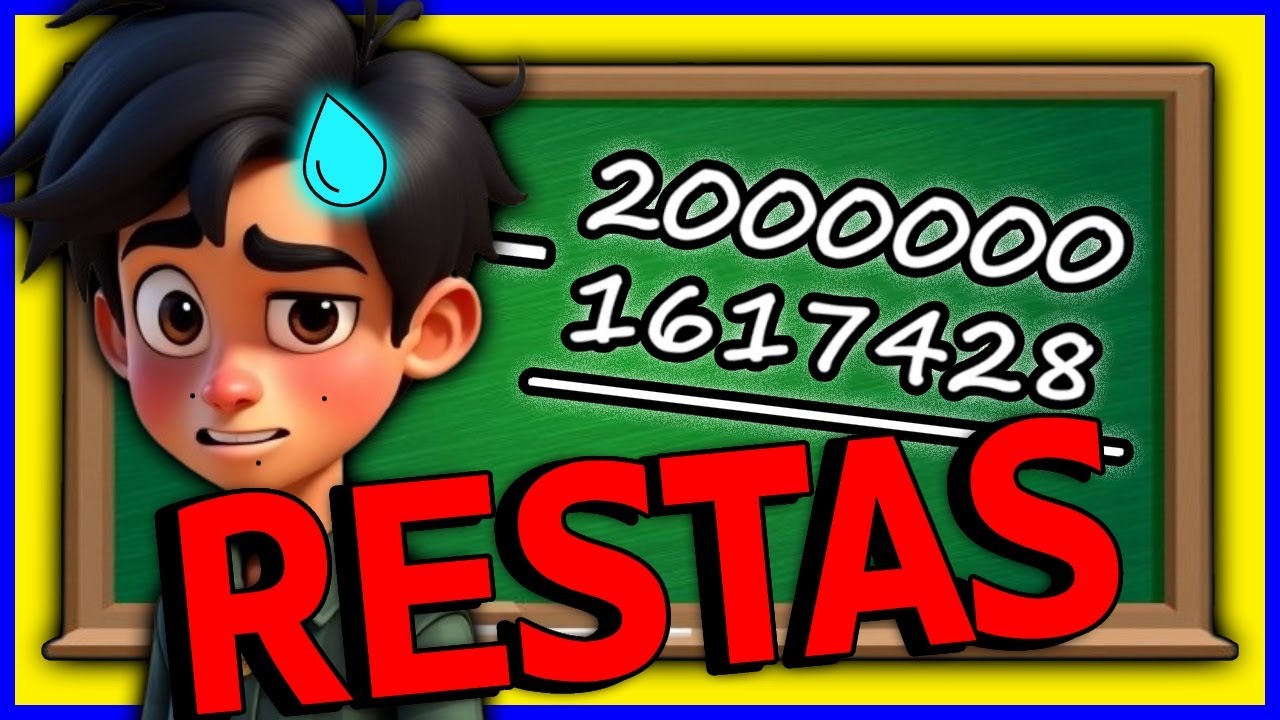 RESTAS Desde Cero | Matemáticas Básicas Explicadas