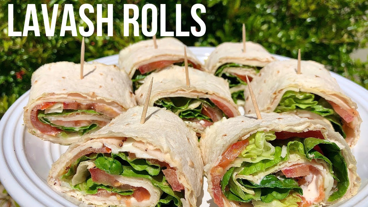 How to Make Lavash Rolls | Lavash Roll Ups (Costco Copycat) | Eats With Gasia
