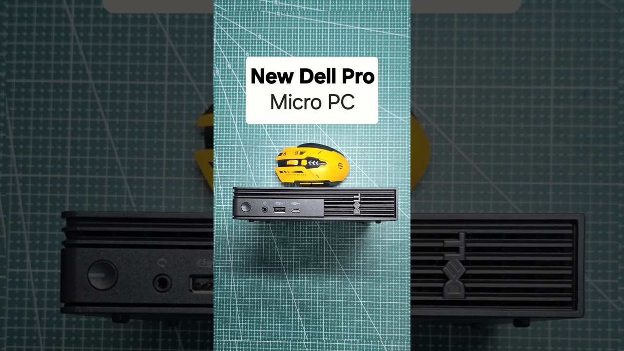 Новый микрокомпьютер Dell Pro. Новейший компактный ПК Dell: обзор и разборка