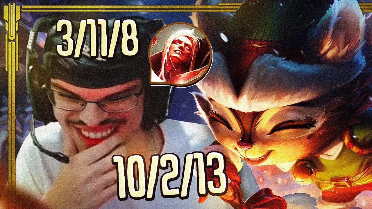 CAI CONTRA O SLEZZY E ELE PICKOU O MAIOR COUNTER DO TEEMO 😑