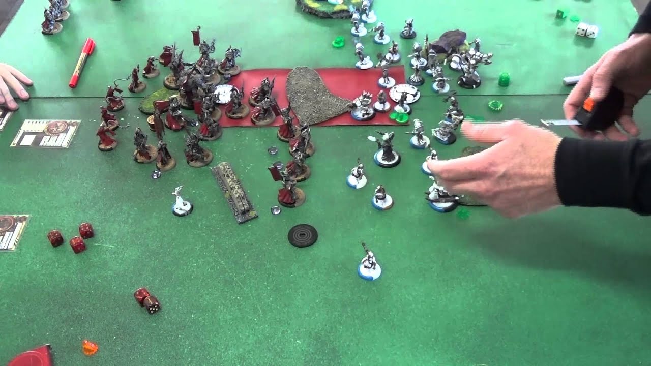 Scaverous vs Xerxes  - Sanctify round 1 - warmachine hordes battle report