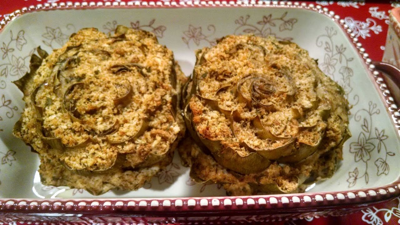 How to Make Stuffed Italian Artichokes/Stuffed Artichokes