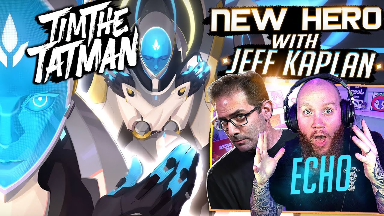NEW OVERWATCH HERO! ECHO FIRST LOOK FT. JEFF KAPLAN