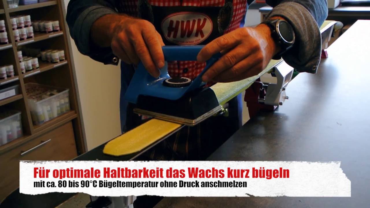 Skitourenfelle richtig wachsen mit HWK Skiwachs