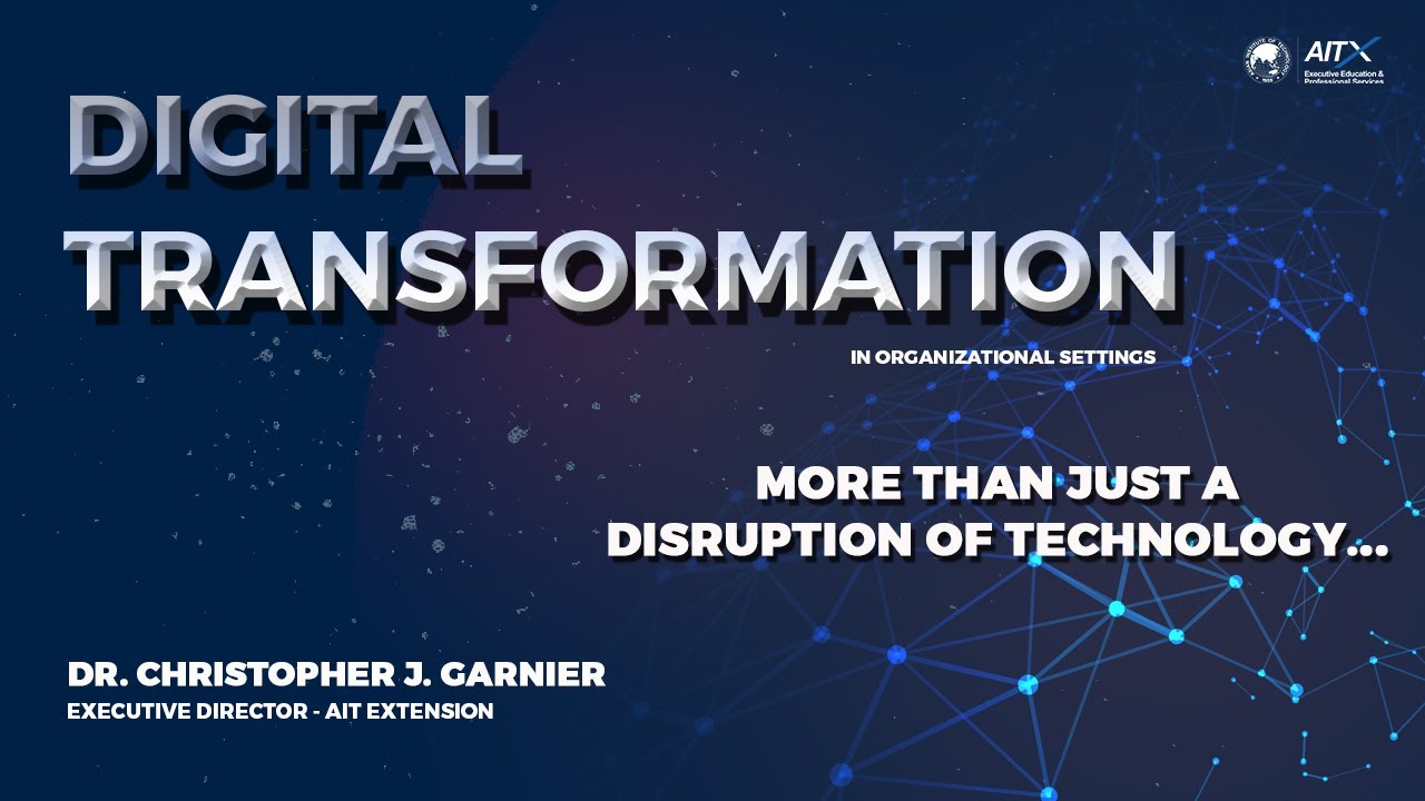 Digital Transformation in Organizational settings -