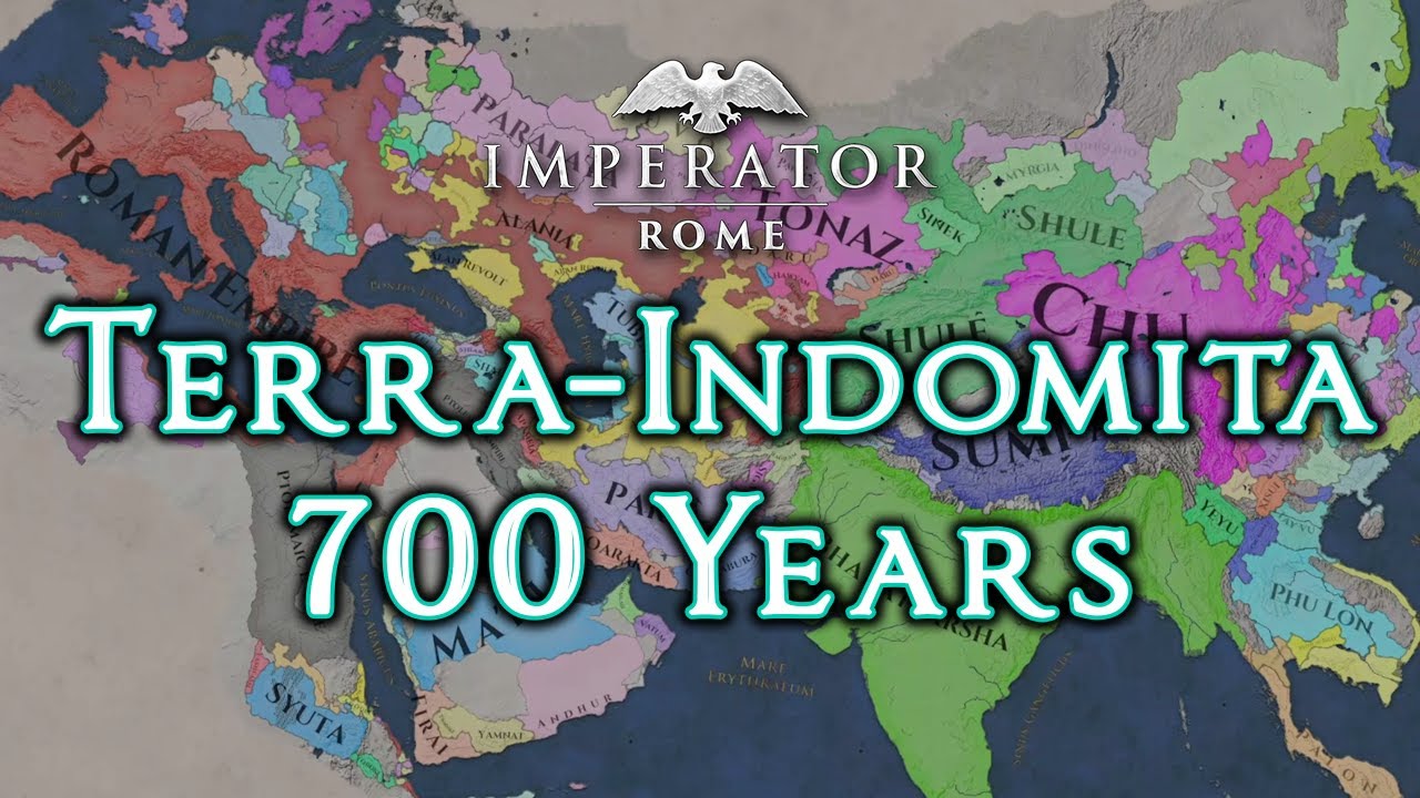 Imperator Rome: Terra Indomita - 700 year timelapse