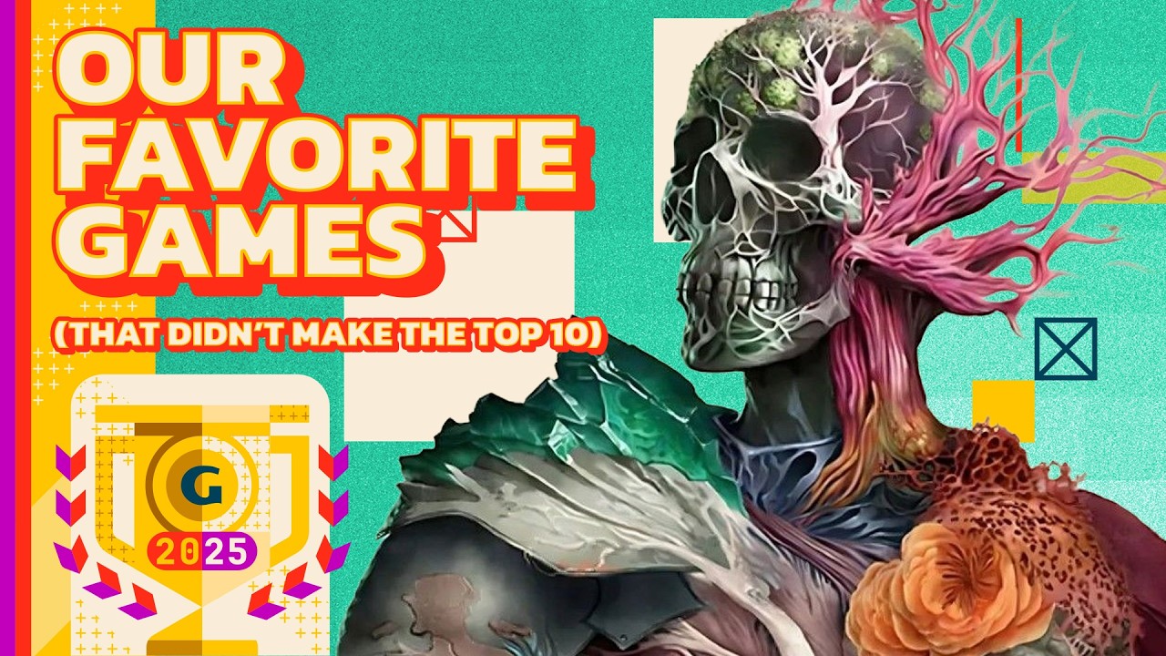 Our Favorite Games of 2025 (That Didn't Make Our Top 10)
