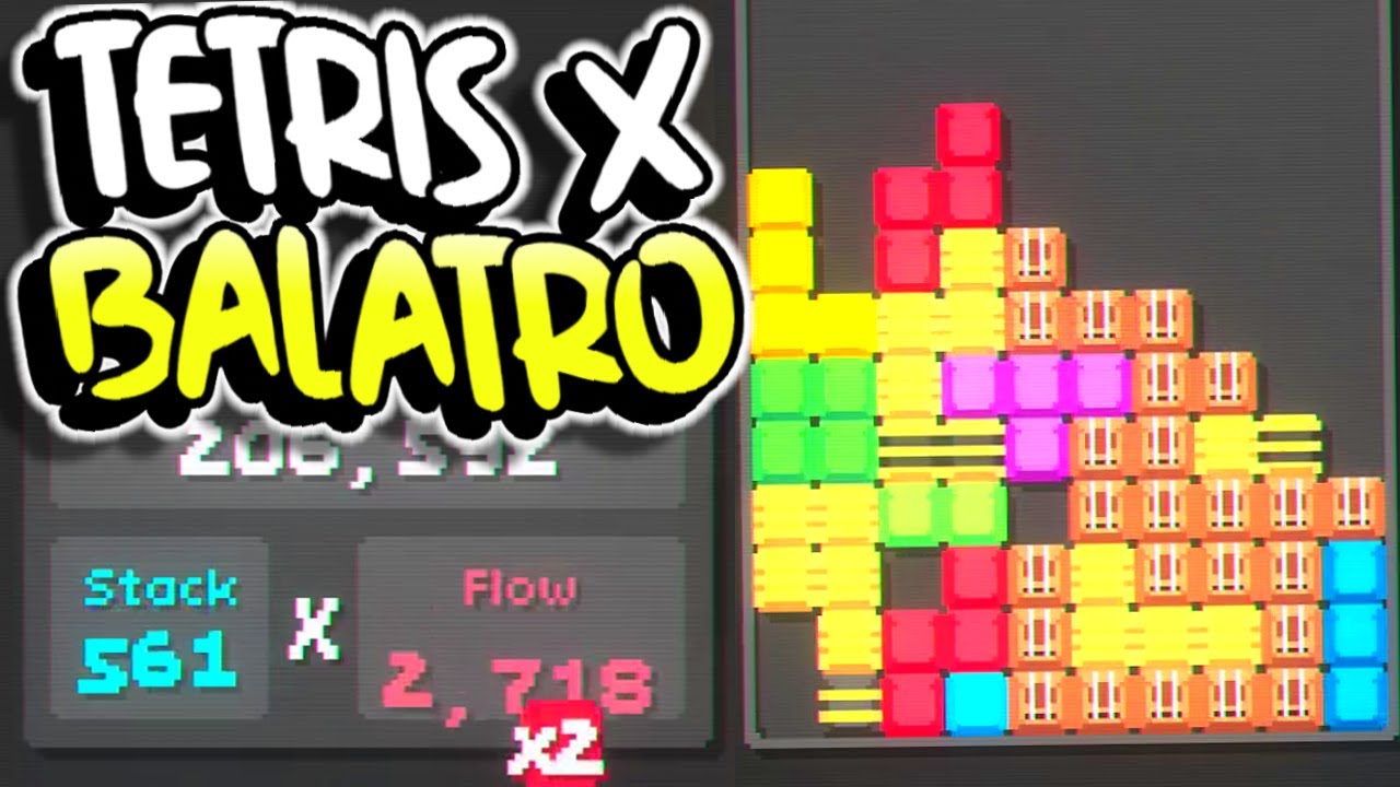 PHENOMENAL New Tetris Meets Balatro Roguelike!!  | Stackflow