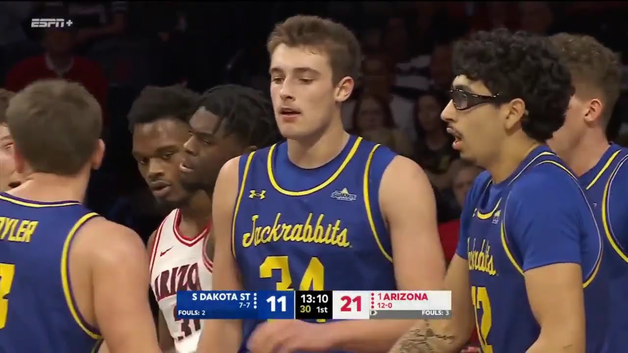 #1 Arizona vs South Dakota State | FULL GAME | Dec 29, 2025 | Men's College Basketball