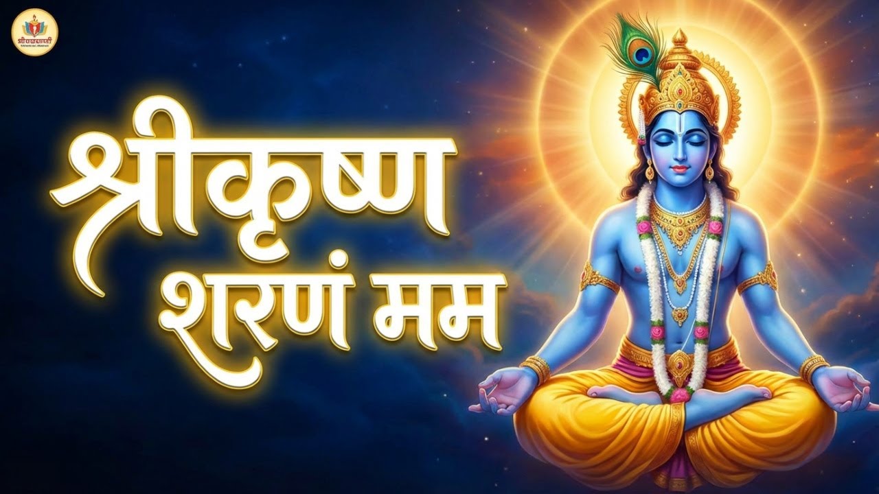 श्रीकृष्ण शरणं मम | Shri Krishna Sharanam Mama – Powerful Sanskrit Chant | Sanatan Shlokam
