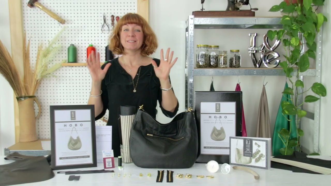 What you will need to make a hobo bag - whats includeed in our bag making kit!