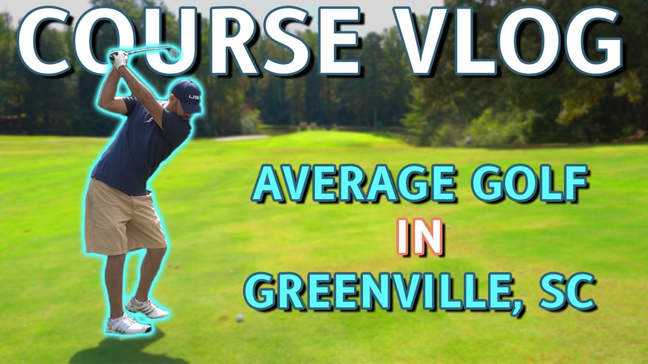 COURSE VLOG | Super AVERAGE Front 9 at CAROLINA SPRINGS | Shot Tracers!