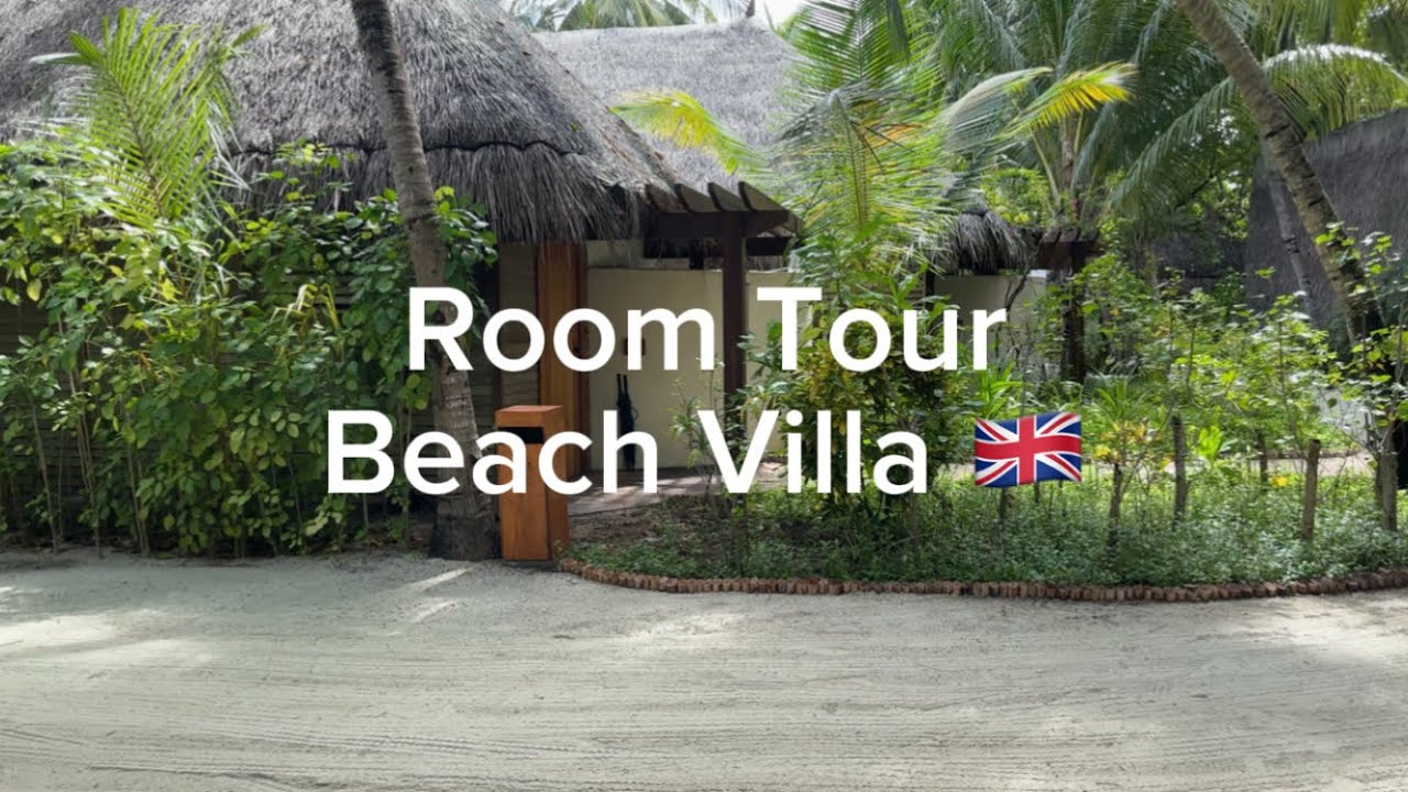 Beach Villa Room Tour 📍 Constance Moofushi, Maldives