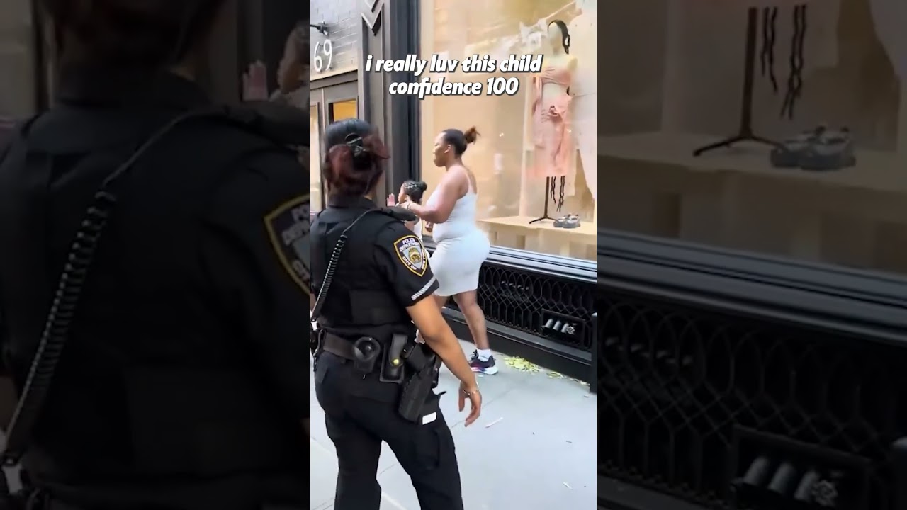 little girl defending her mother from police after accused Part 2. Full clip on: Theoriginalityshow