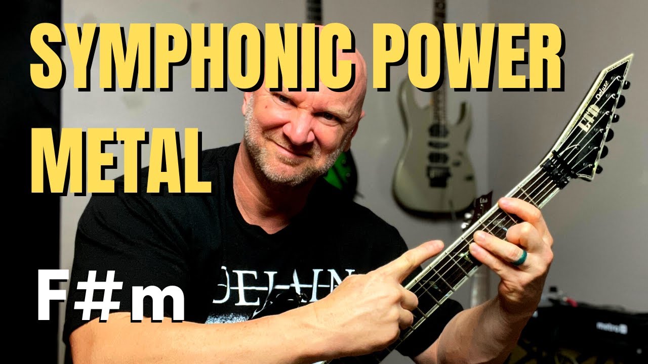 JSGA Lesson 1: Symphonic Power Metal Riff Lesson (in F Sharp Minor)