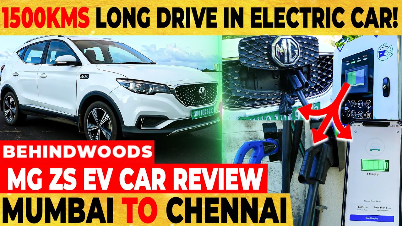 OMG! 1500Kms Long Drive in Electric Car is possible MG ZS EV - On Road Test Drive Review in Tamil