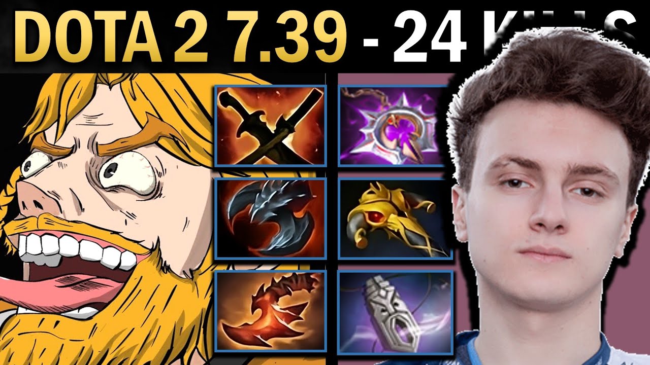 Omniknight Gameplay with 24 Kills and Sange & Yasha - Dota 7.39