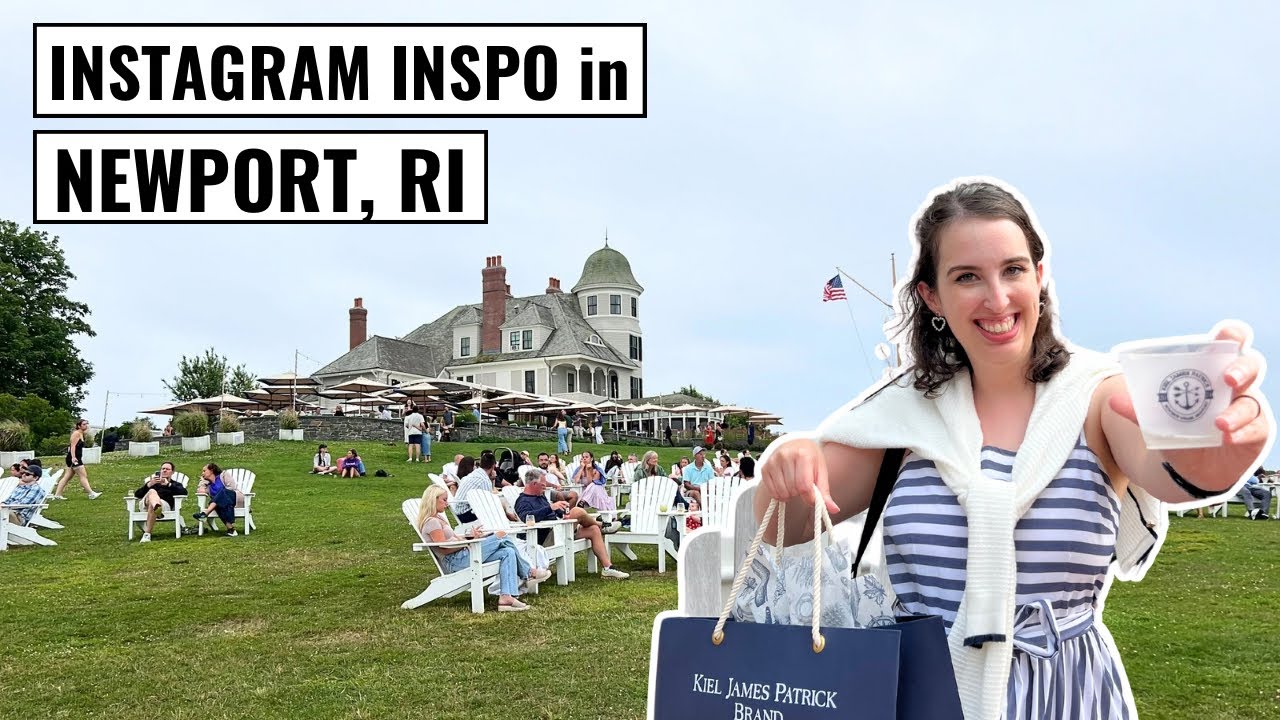 Crossing Off NEWPORT, RI's Most Instagrammable Places! | Newport RI Vlog