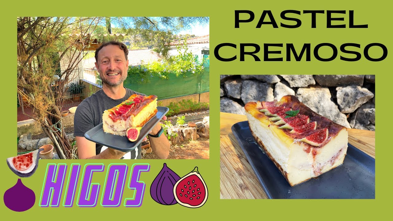 PASTEL DE HIGOS CREMOSO muy Fácil 👍🏻 (pocos Ingredientes) - GUILLE RODRIGUEZ