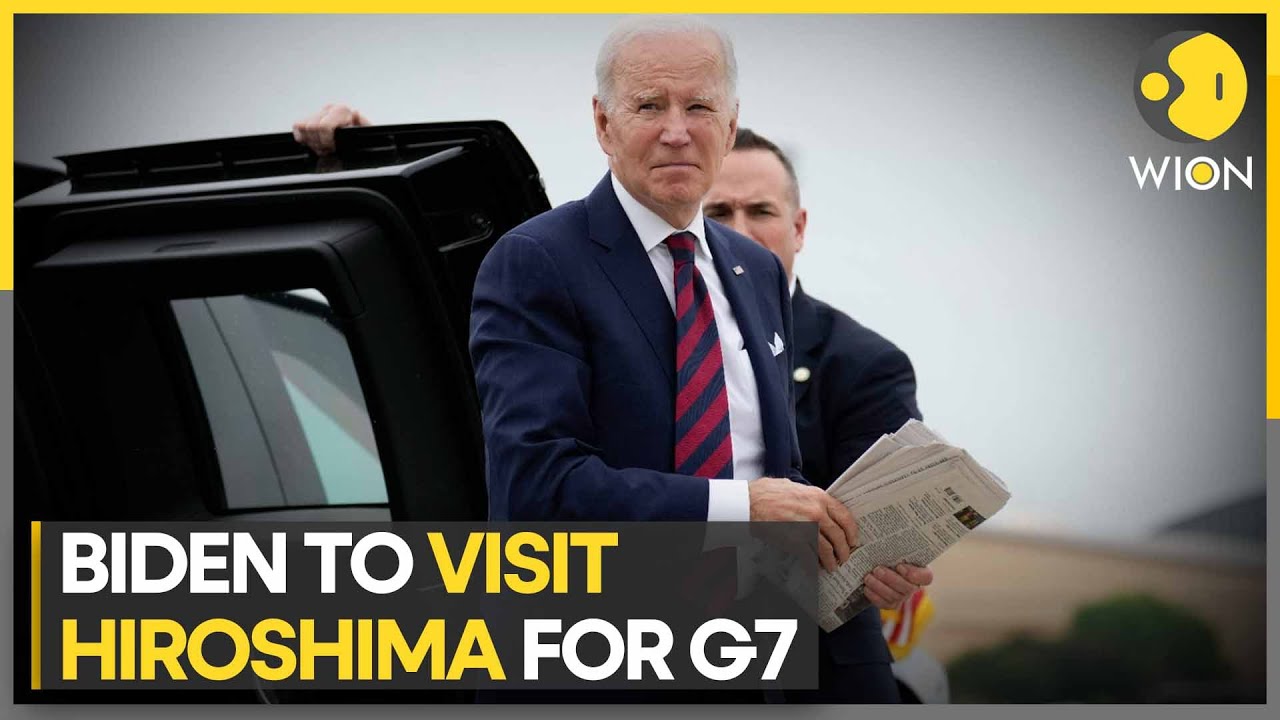US President Joe Biden to visit Japan's Hiroshima for G7 summit | WION Pulse | Latest English News