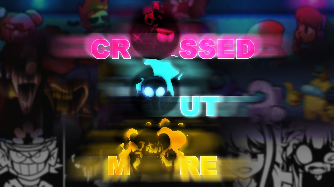 crossed out more　(#fnf  mashup x more)