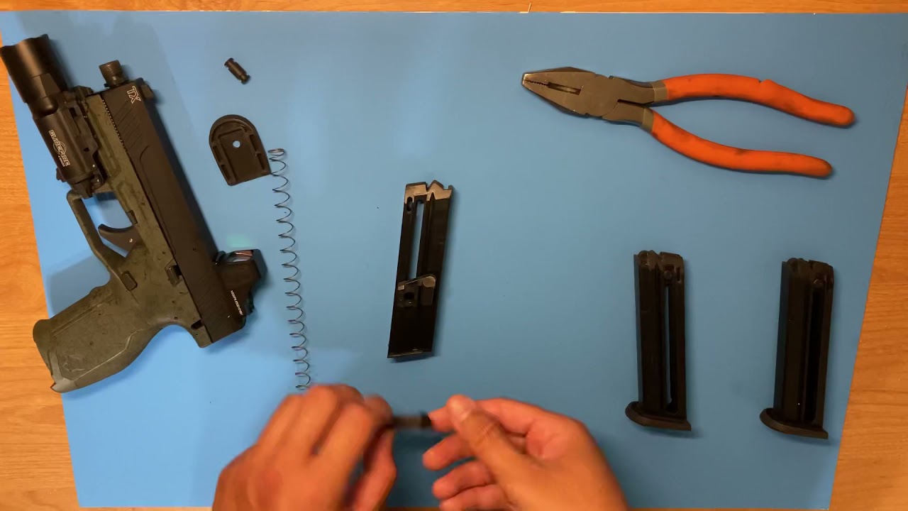 Taurus TX22 - 10 Round Magazine Conversion - How To Get SIX More Rounds!
