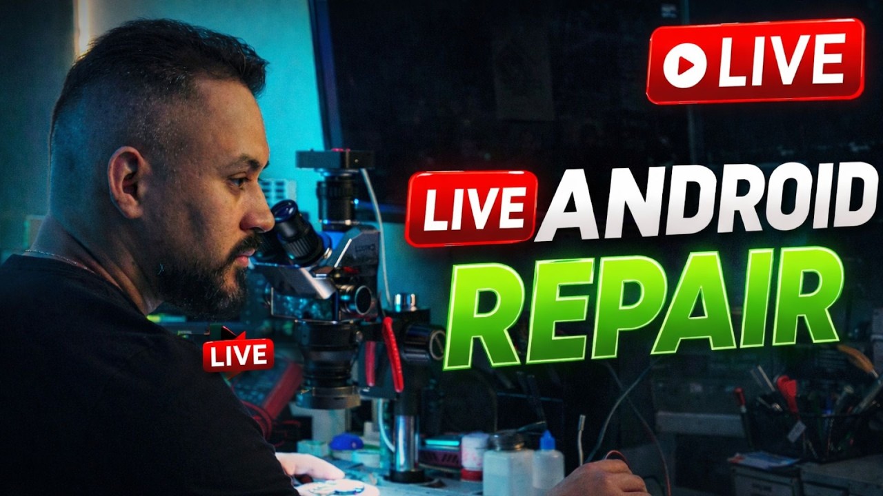 LIVE - Samsung A21s NÃO CARREGA (reparo ao vivo)