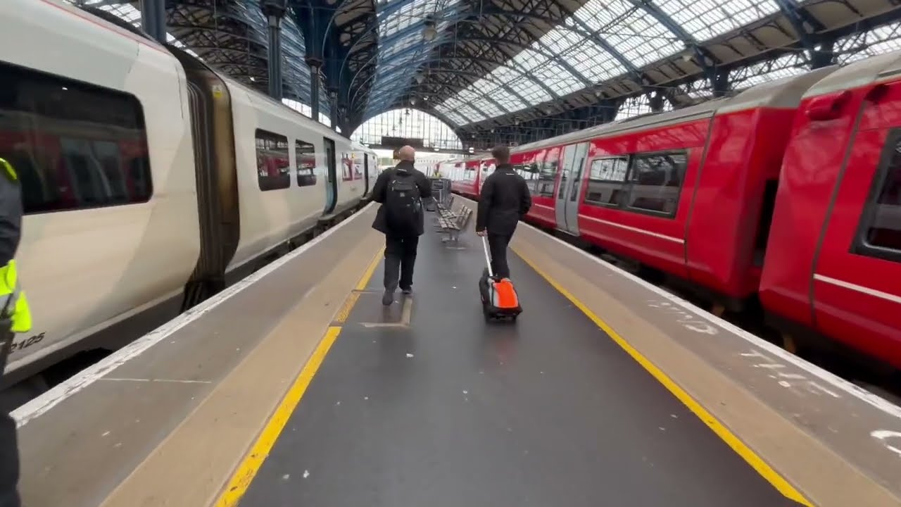 Brighton Railway station #brighton #trainstation #railwaystation