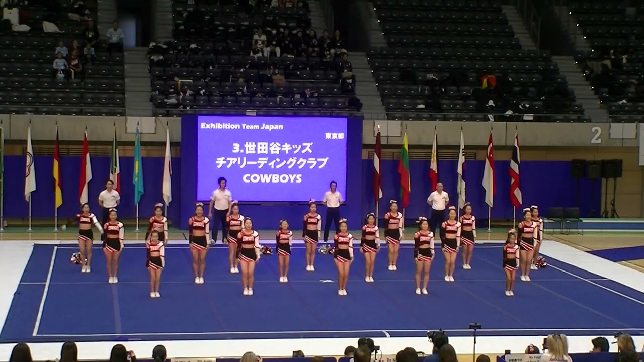 2025 第12回チアリーディング世界選手権大会　世田谷キッズチアリーディングクラブCOWBOYS