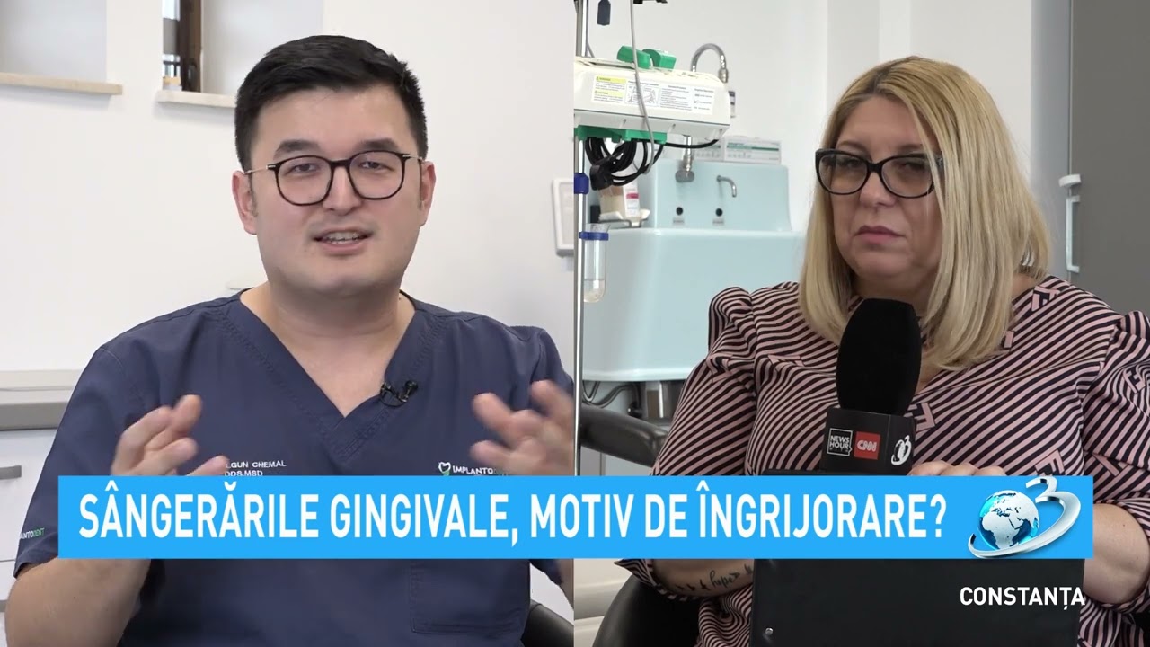 De ce sangereaza gingiile? Cu Dr. Chemal Olgun la Antena 3