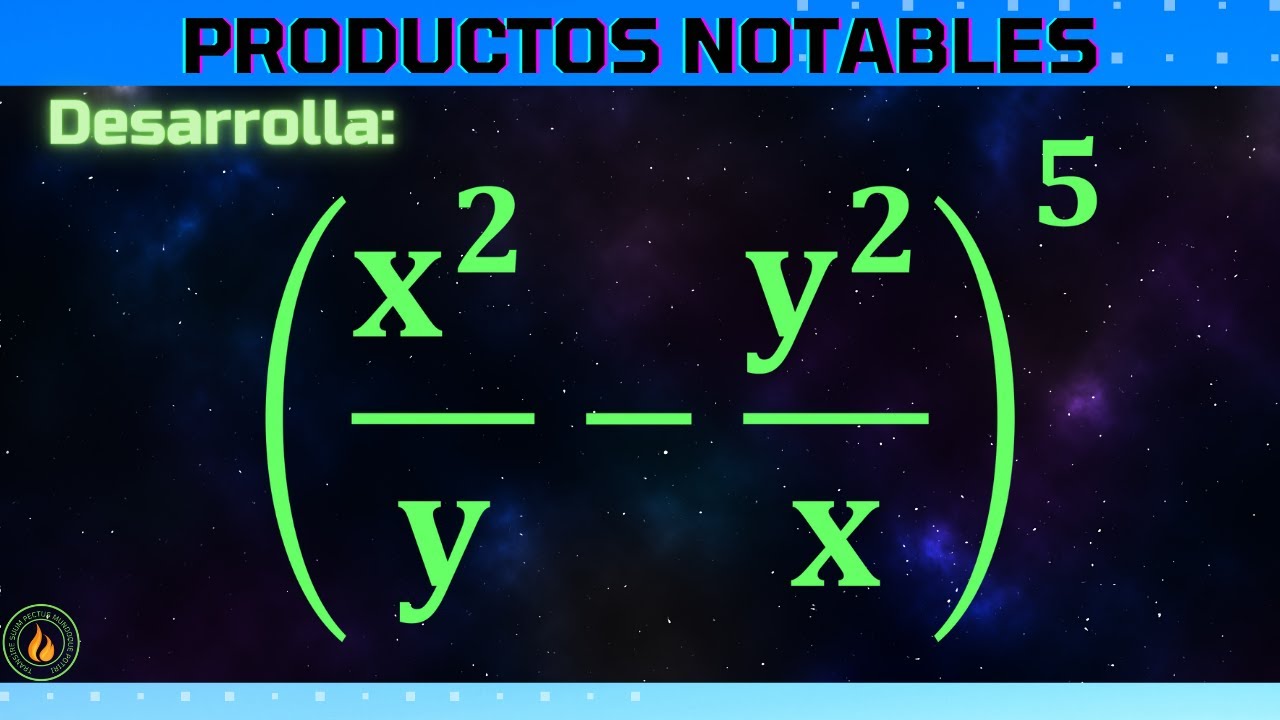 Binomio elevado a la quinta potencia, con fracciones | Triángulo de Pascal ejercicio 2