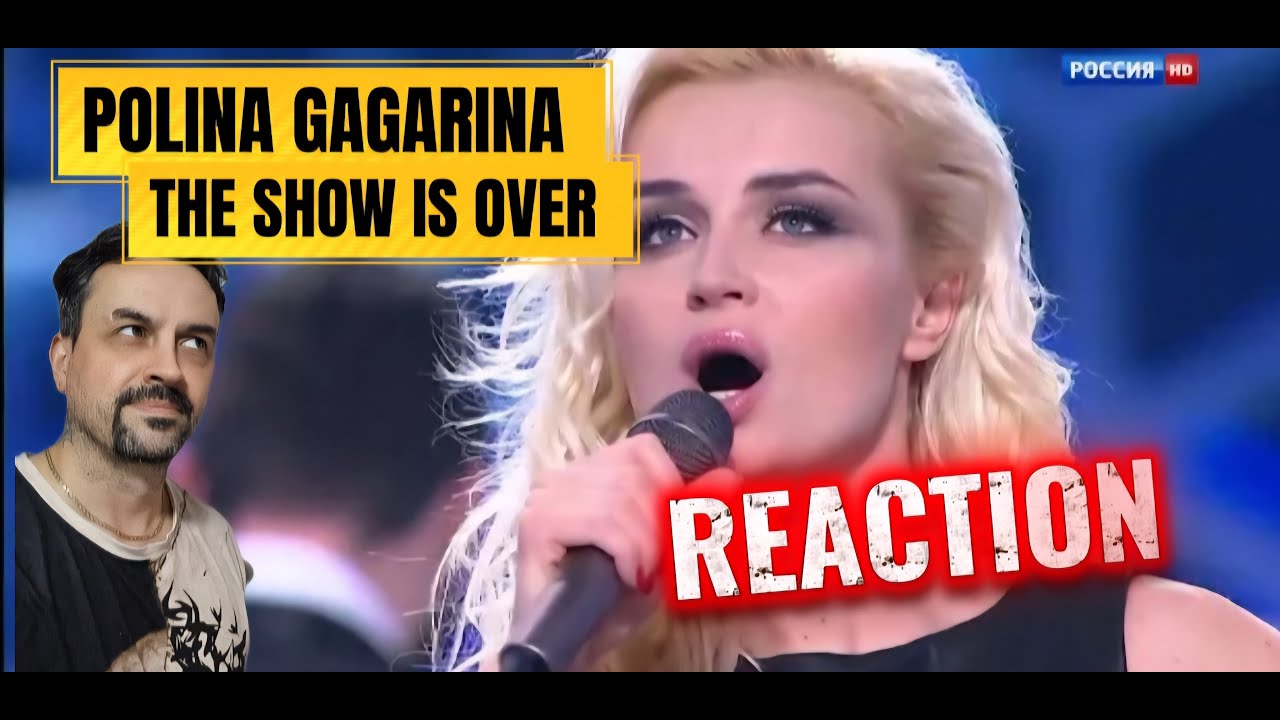 POLINA GAGARINA Полина Гагарина - Спектакль окончен REACTION