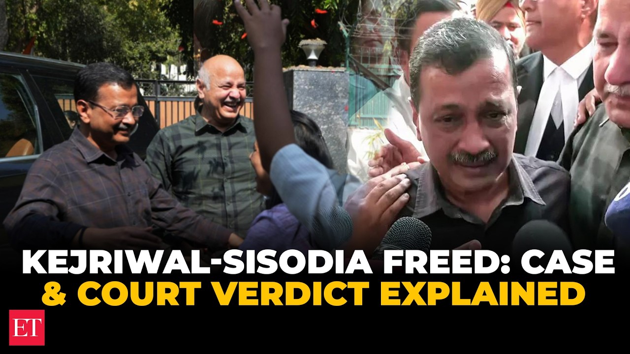 ‘Kattar Imandaar’: Kejriwal breaks down as court acquits him and Sisodia in Delhi Excise case
