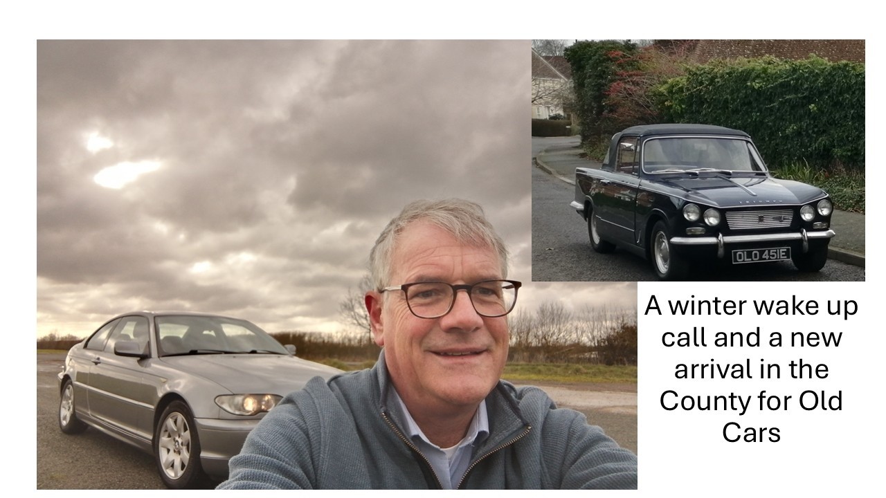 A winter wakening and a new arrival at the County for Old Cars
