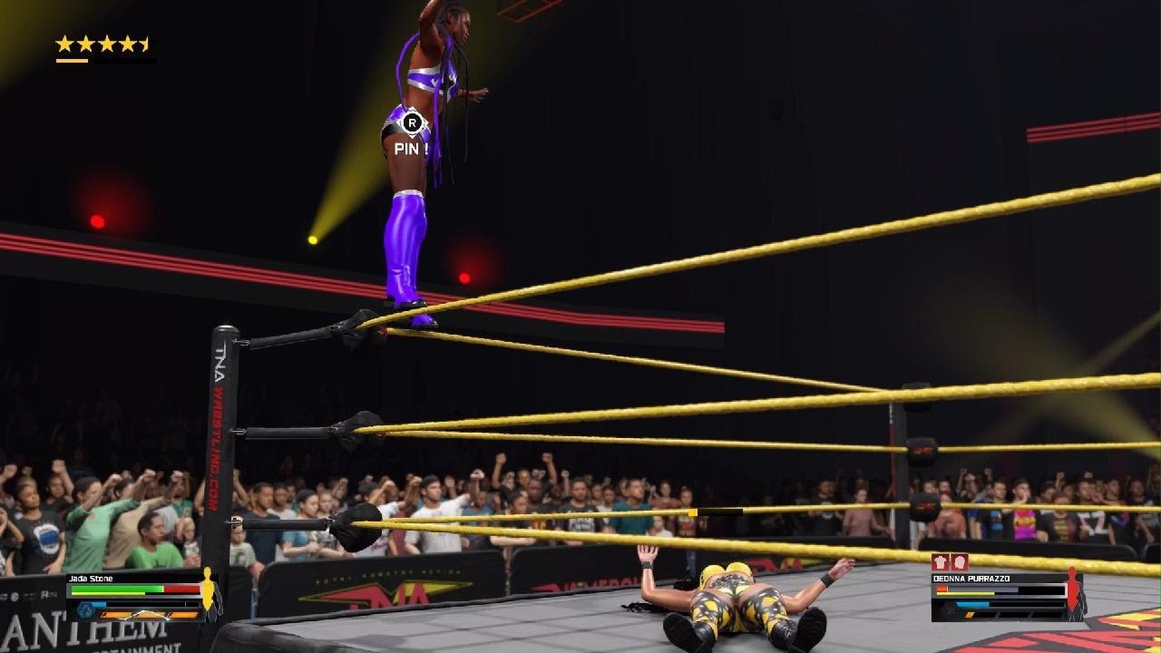 Jada Stone vs Deonna Purrazzo | TNA Arena | WWE 2K25