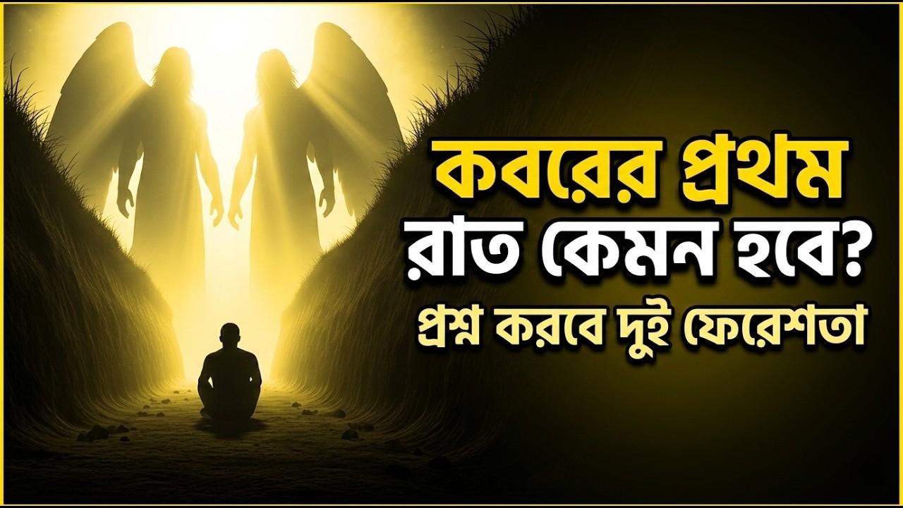 কবরের প্রথম ২৪ ঘণ্টা! কি ঘটবে আপনার সাথে? ❗ মুনকার-নাকিরের সওয়াল-জওয়াব | কবরের প্রথম রাত