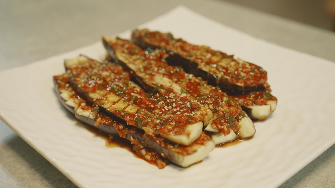 가지요리 / 가지찜 고기보다 맛있는 반찬 쉽게 만들기.