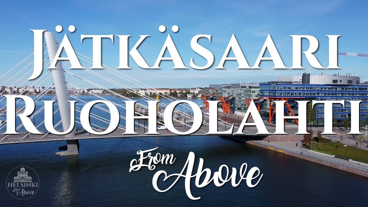 Jätkäsaari + Ruoholahti from Above | Helsinki Drone 2K