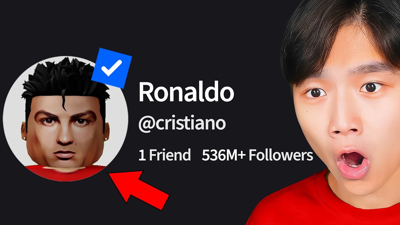 I Found Every Celebrity's SECRET Roblox Account