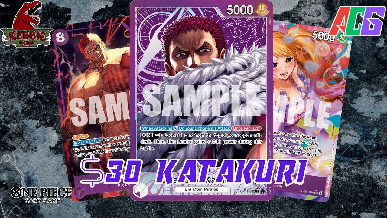 Катакури | Коллекционная карточная игра One Piece | Геймплей OP14 | One Piece с бюджетом в 30 дол...