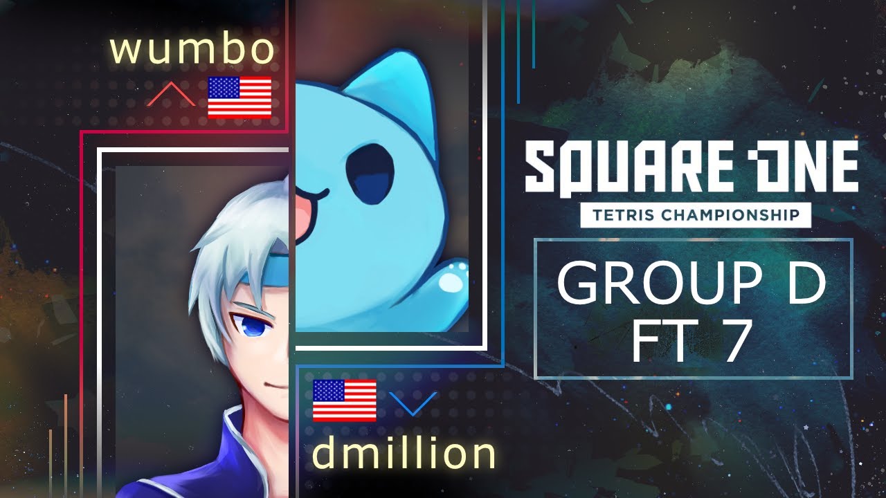 Wumbo vs Dmillion - Group D - Square One Tetris Championship 2022