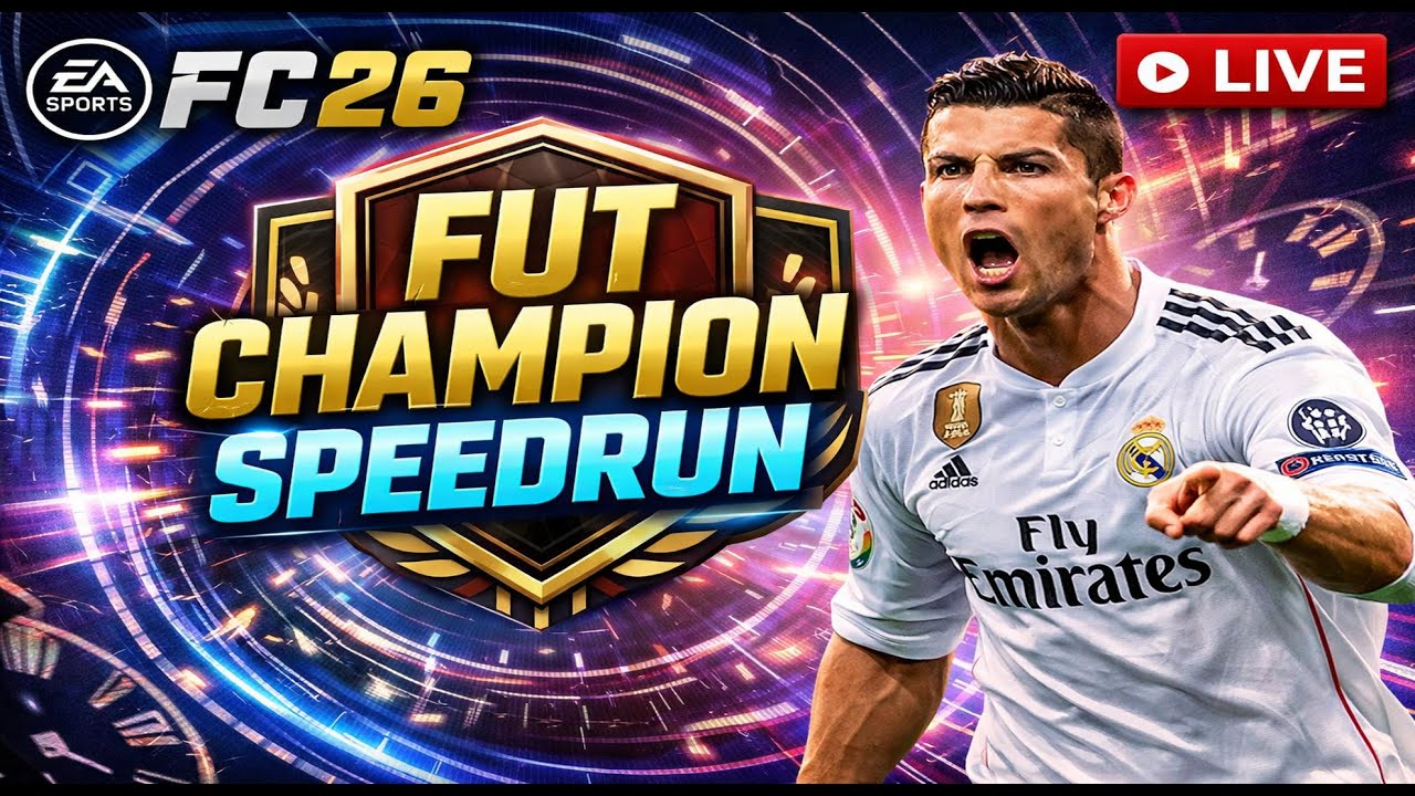 EA FC 26 FUT Champions Live 🔴 | Speedrun | FC MO FUT