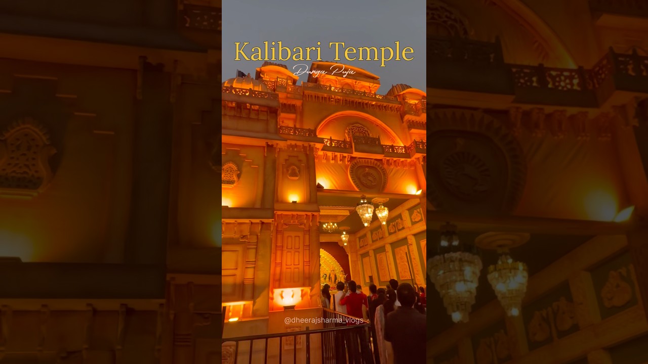 Kalibari Temple | Chandigarh | Durga Puja #youtubeshorts #kalibaritemple #durgapuja #reels
