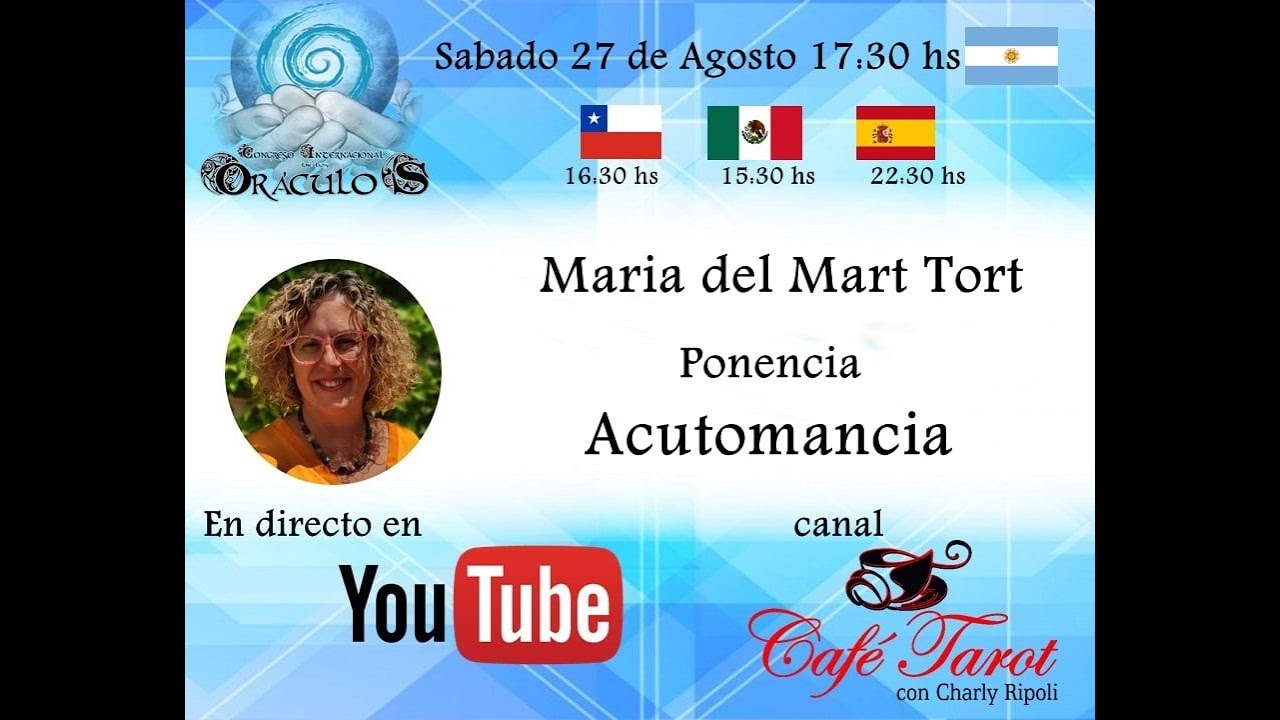 Ponencia: Maria del Mar Tort y la Acutomancia