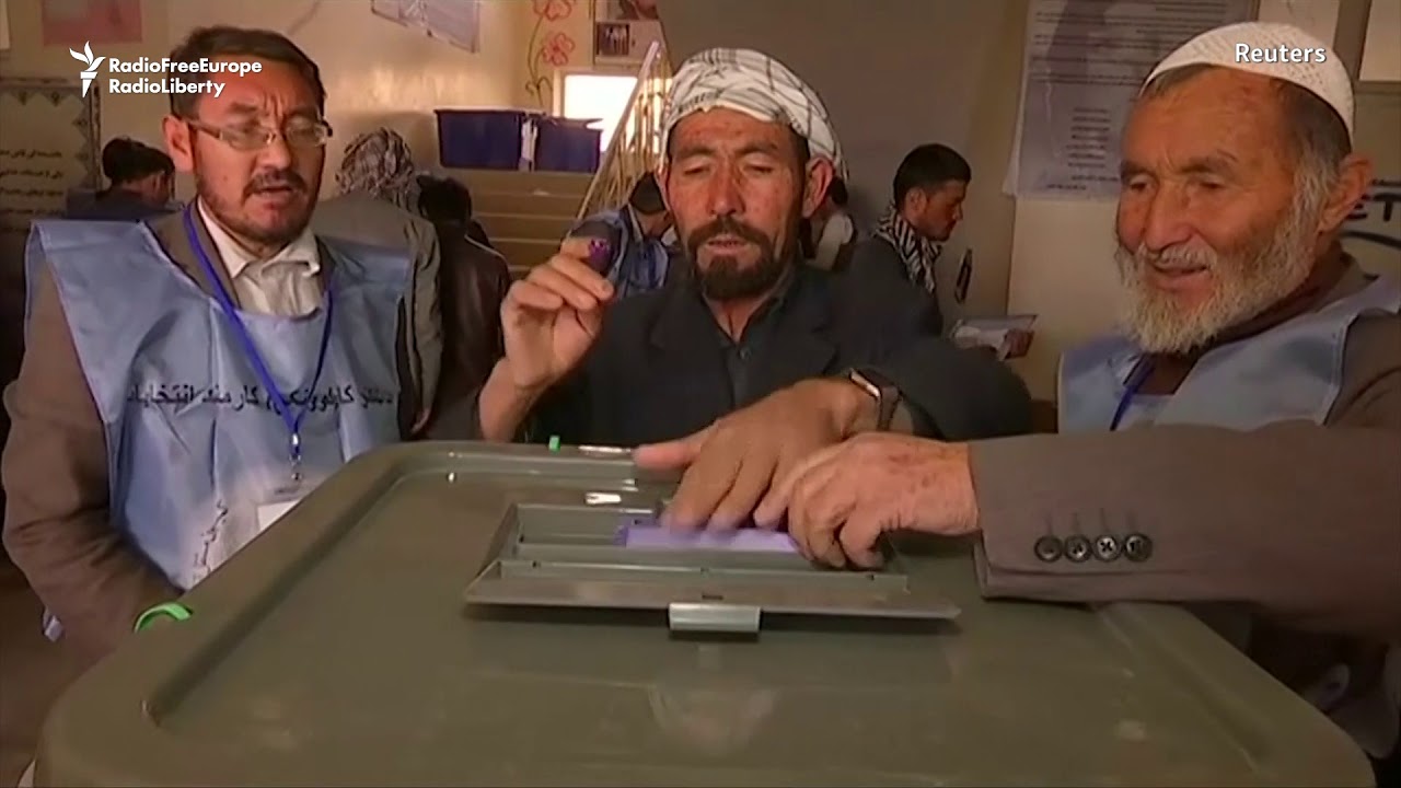 Long Queues As Afghans Forced Back Into Polling Stations Amid Chaos
