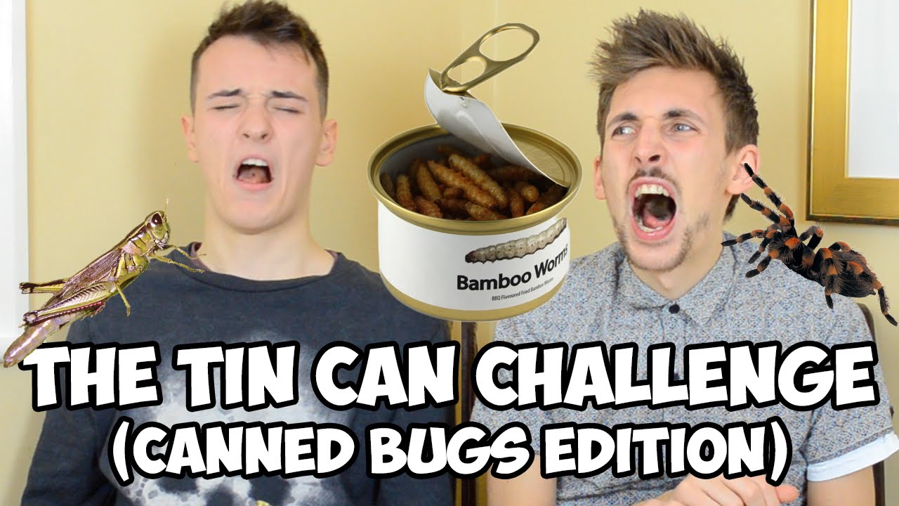 The Tin Can Challenge (Canned Bugs Edition) | WheresMyChallenge