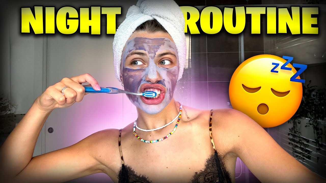 La mia NIGHT ROUTINE 🌙