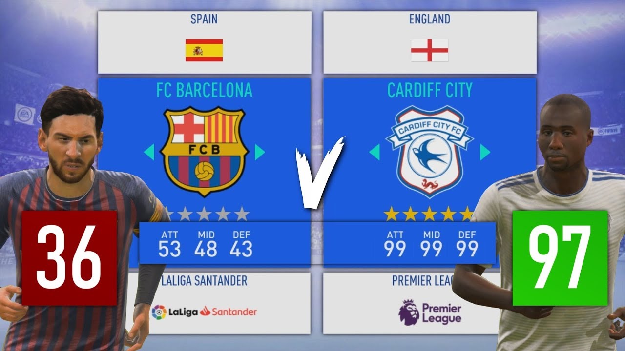 WHAT HAPPENS WHEN YOU RANDOMISE EVERY PLAYER ON FIFA 19?