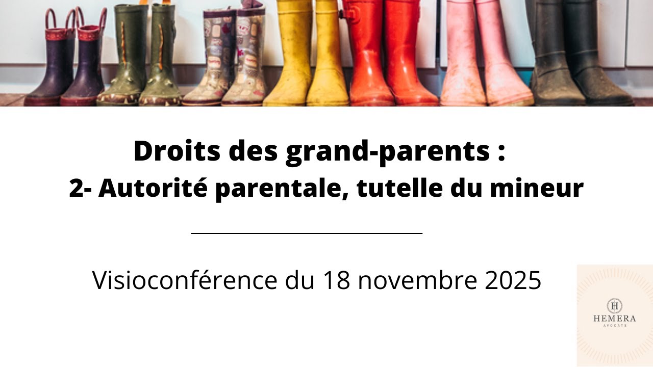 Droits des grands-parents:2. Autorité parentale et protection du mineur